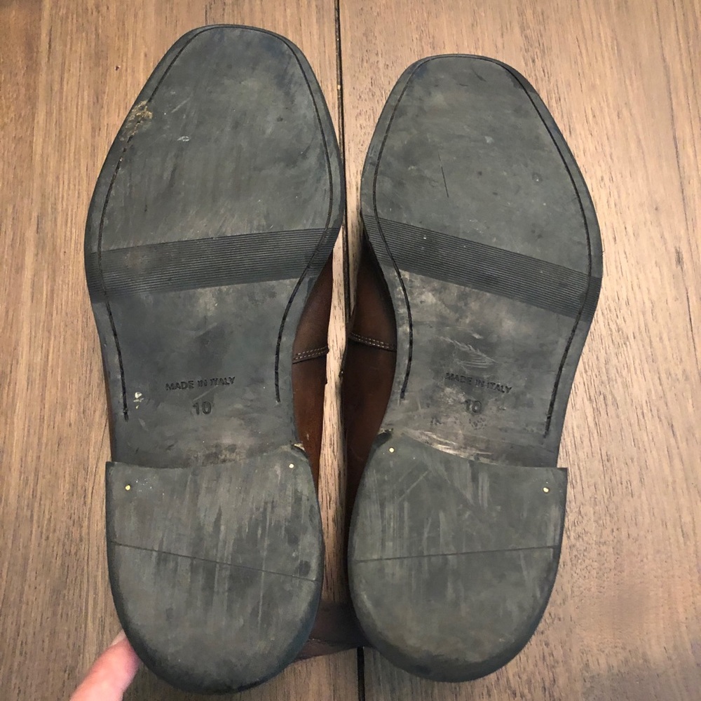 Mario Fagni 👞Loafers, Brown Size 10 - Picture 5 of 8